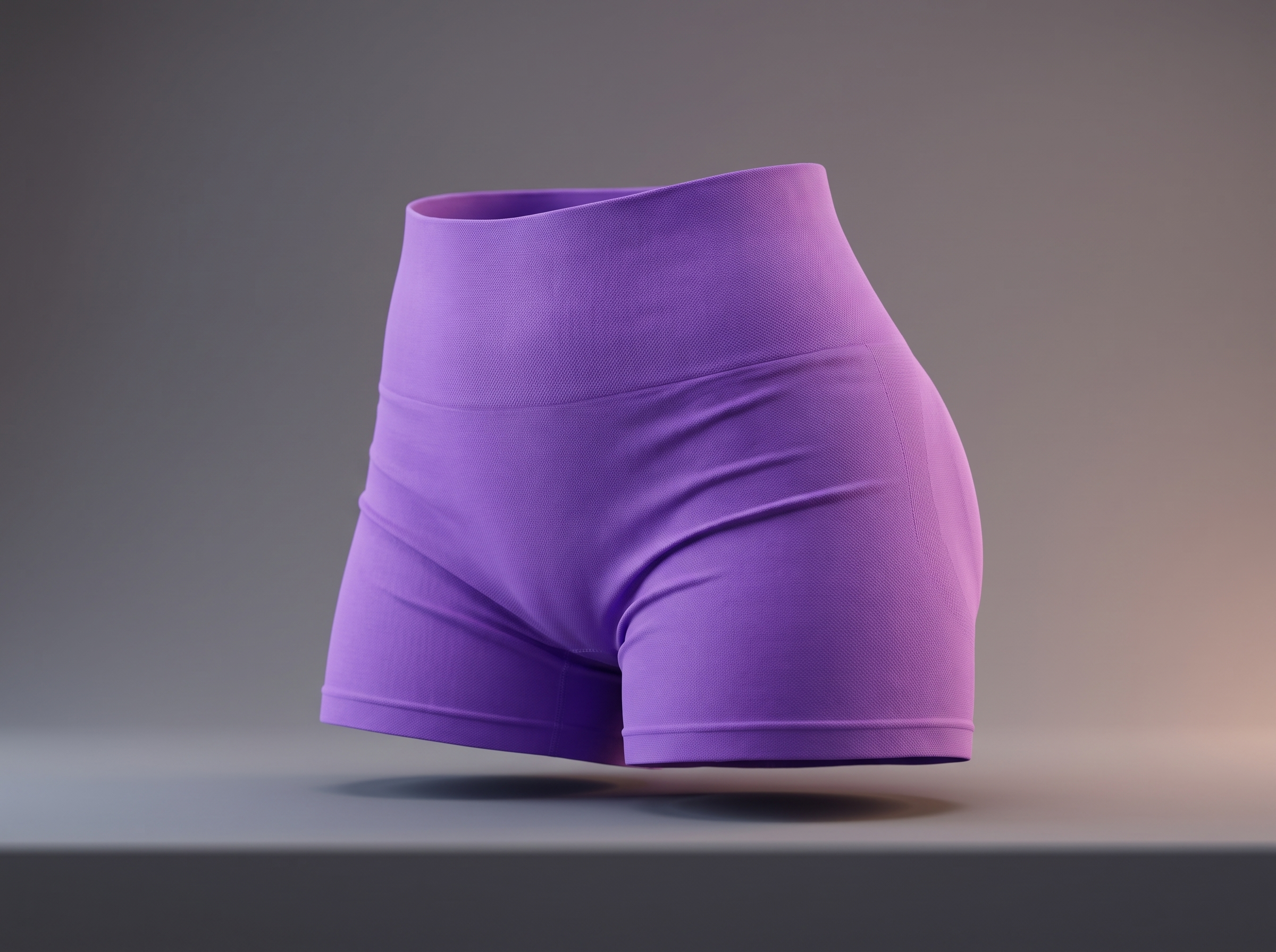 ForgeFit seamless gym shorts, purple